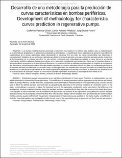 Portada Desarrollo de una metodología para la predicción de curvas características en bombas periféricas