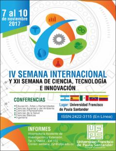 Portada IV  semana internacional y XII semana de ciencia, tecnología e innovación