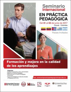 Portada Seminario Internacional en Práctica Pedagógica: formación y mejora en la calidad de los aprendizajes