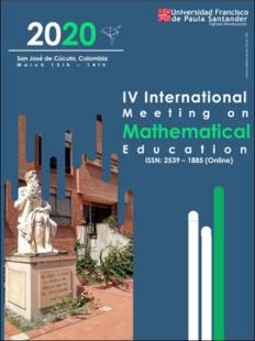 Portada IV International Meeting on Mathematical Education
