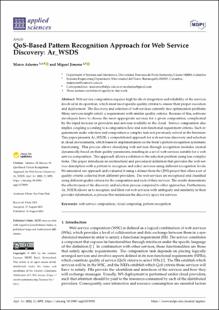 Portada Qos-based pattern recognition approach for web service discovery: Ar_wsds(Article)