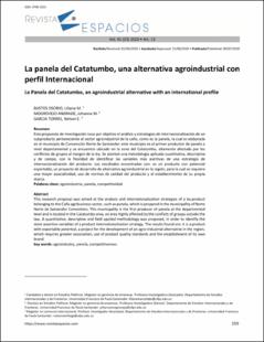 Portada La panela del Catatumbo, una alternativa agroindustrial con perfil Internacional