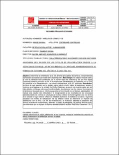 Portada Caracterización y seguimiento de los factores asociados que inciden en los niveles de insatisfacción frente a la atención que ofrece las IPS'S de red salud Casanare, correspondiente al periodo de octubre del año 2020 a marzo del 2021